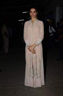 Deepika Padukone at Special Screening of Bajirao Mastani