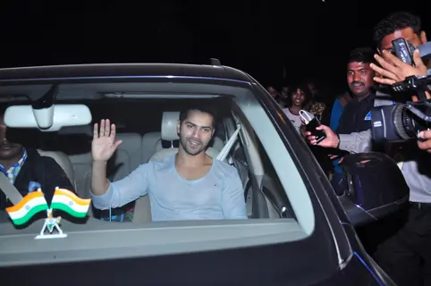 Varun Dhawan at Rukh Khan's Bash for Dilwale