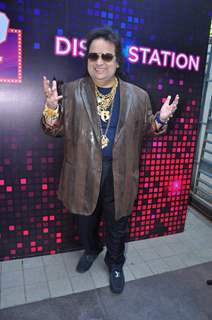 Bappi Lahiri at Barbeque Nation's 'Bollywood Disco Carnival'