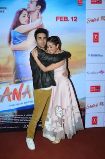 Yami Gautam and Bhushan Kumar at Song Launch of 'Sanam Re'