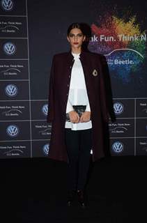 Sonam Kapoor at Volkswagen Car Launch