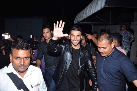 Ranveer Singh Visits Cinema Theatres