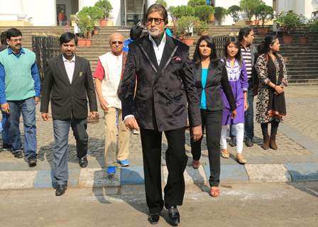 Amitabh Bachchan Shoots for Aaj Ki Raat Hain Zindagi Promo