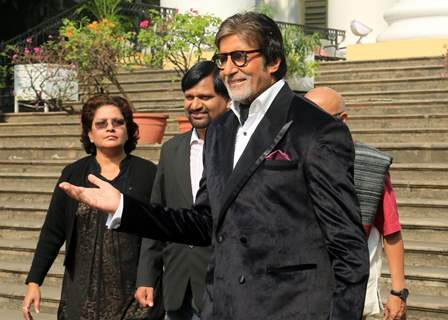 Megastar Amitabh Bachchan Shoots for Aaj Ki Raat Hain Zindagi Promo