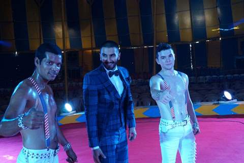 Ranveer Singh Visits Rambo Circus