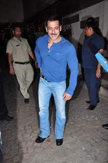 Salman Khan at Anil Kapoor's Birthday Bash