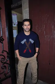 Varun Dhawan at Anil Kapoor's Birthday Bash