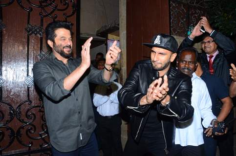 Ranveer Singh at Anil Kapoor's Birthday Bash