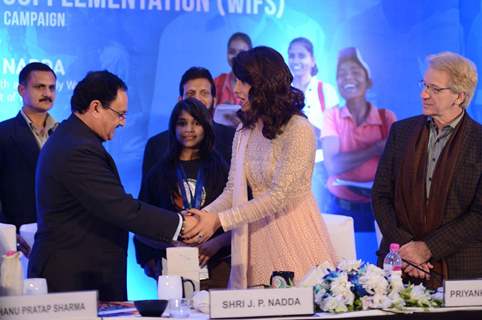 Priyanka Chopra at Launch of Media Campaign on WIFS