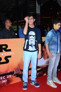Saif Ali Khan's Son Ibrahim Ali Khan at Premiere of 'Star Wars: The Force Awakens'