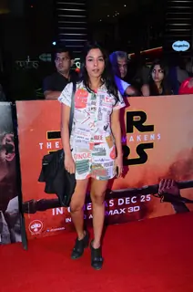 Juhi Pandey at Premiere of 'Star Wars: The Force Awakens'