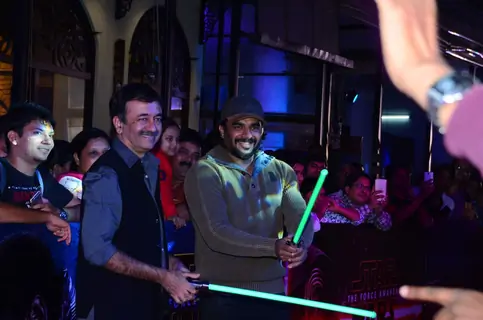 Rajkumar Hirani and R. MAdhavan at Premiere of 'Star Wars: The Force Awakens'