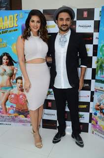 Sunny Leone Celebrates Christmas With 'Mastizaade Co Star'