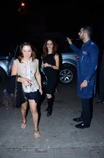 Zayed Khan and Suzanne Khan were snapped at Jackky Bhagnani's Birthday Bash