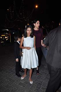 Karisma Kapoor was snapped with Kids on Christmas Eve