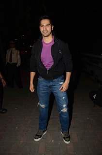 Varun Dhawan at Jackky Bhagnani's Birthday Bash