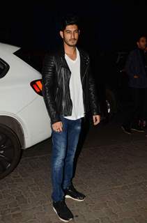 Mohit Marwah poses for the media at Jackky Bhagnani's Birthday Bash