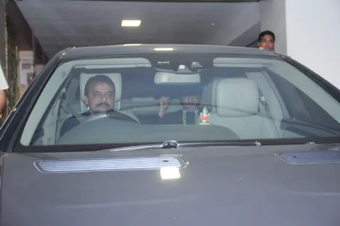 Raj Thackeray was snapped at Aamir Khan's Dinner party