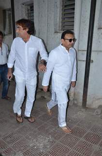 Annu Kapoor was snapped at Sadhana Shivdasani's Funeral