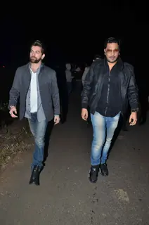 Neil Nitin Mukesh and Mukesh Chhabra at Salman Khan's Birthday Bash