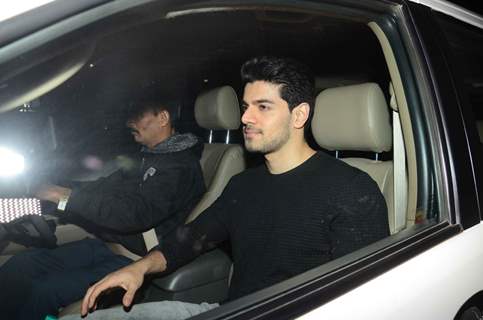 Sooraj Pancholi at Salman Khan's Birthday Bash