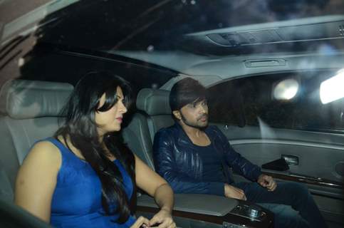 Himesh Reshammiya at Salman Khan's Birthday Bash