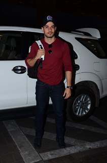 Sooraj Pancholi Snapped at Airport