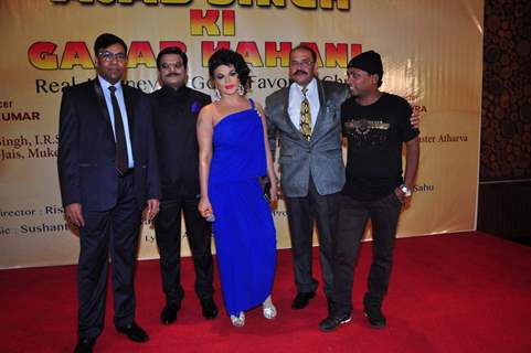 Rakhi Sawant and Sunil Pal at Launch of Film 'Ajab Singh Ki Gazab Kahani'