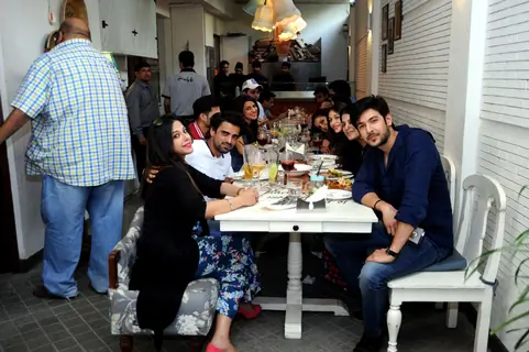 Mohit Malik, Simple Kaul, Shivin Narang, Heli Daruwala and Smriti Kalra at Fable, Juhu