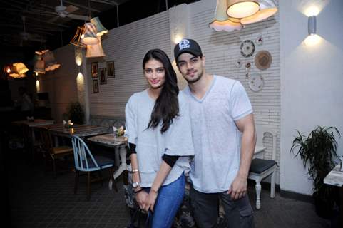 Athiya Shetty and Sooraj Pancholi Snapped at 'Fable' Restaurant