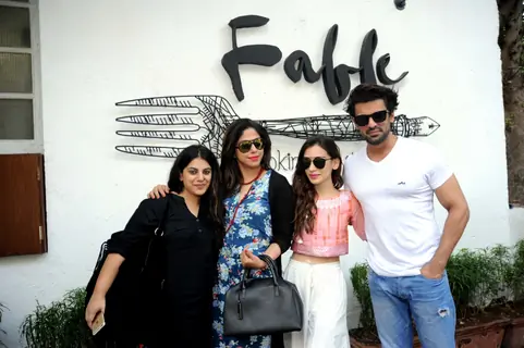 Heli Daruwala and Mohit Malik at Fable, Juhu