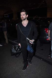 Neil Nitin Mukesh Snapped at Airport