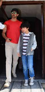 Hrithik Roshan Snapped With Kids at PVR