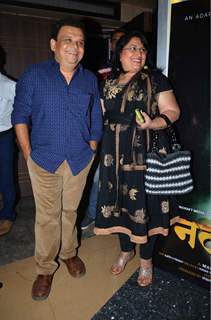 Atul Parchure at Premiere of Marathi Movie 'Natsamrat'