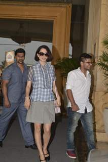 Kangana Snapped Post Family Brunch at JW Marriott