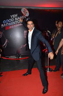 Akshay Kumar for Promotions of Premier Badminton League