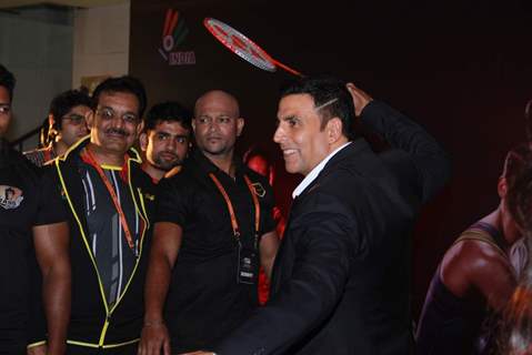 Akshay Kumar at Premier Badminton League Promotional Event