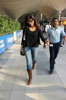 Chitrangda Singh Snapped at Airport