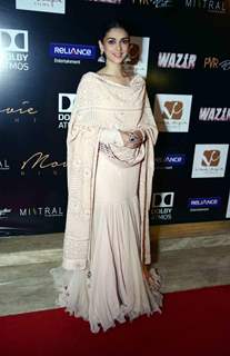 Elegant Beauty Aditi Rao Hydari at Special Screening of Wazir