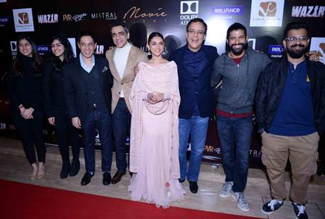 Cast of Wazir at Special Screening of the Film