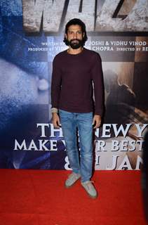 Farhan Akhtar at Special Screening of Wazir