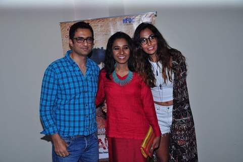 Monica Dogra, Sanjay Suri and Tannishtha Chatterjee at Special Screening of 'Chauranga'