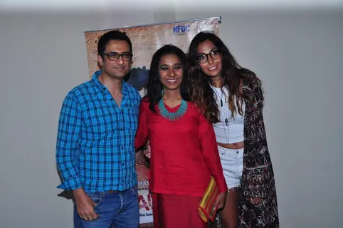Monica Dogra, Sanjay Suri and Tannishtha Chatterjee at Special Screening of 'Chauranga'