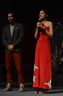 Harshvardhan and Mawra Hocane Promotes Sanam Teri Kasam at Arijit Singh Concert