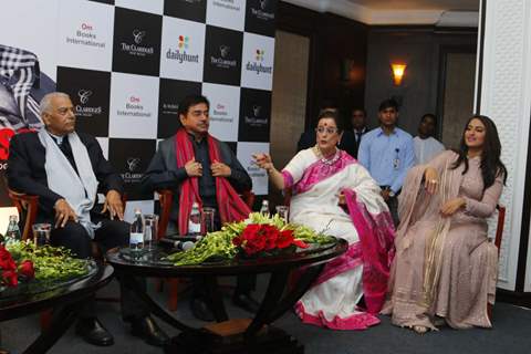Sonakshi, Poonam and Shatrughan Sinha at Book Launch of 'Anything but Khamosh'