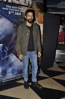 Frahan Akhtar at Special Screening of Wazir