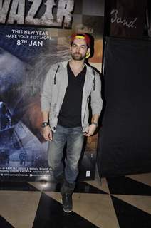 Neil Nitin Mukesh at Special Screening of Wazir