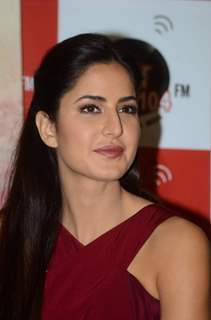 Katrina Kaif snapped at the Promotions of Fitoor on Fever FM