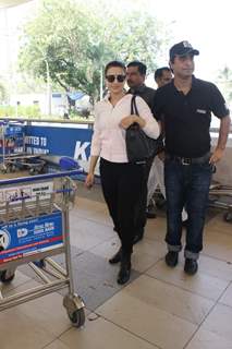 Ameesha Patel Snapped at Airport