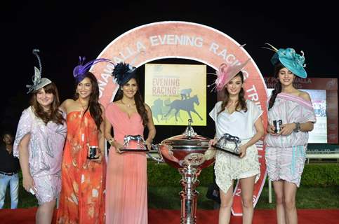 Rashmi Nigam, Parizad Kolha, Evelyn Sharma and Koyal Rana at Mahalaxmi Race Course Racing Season